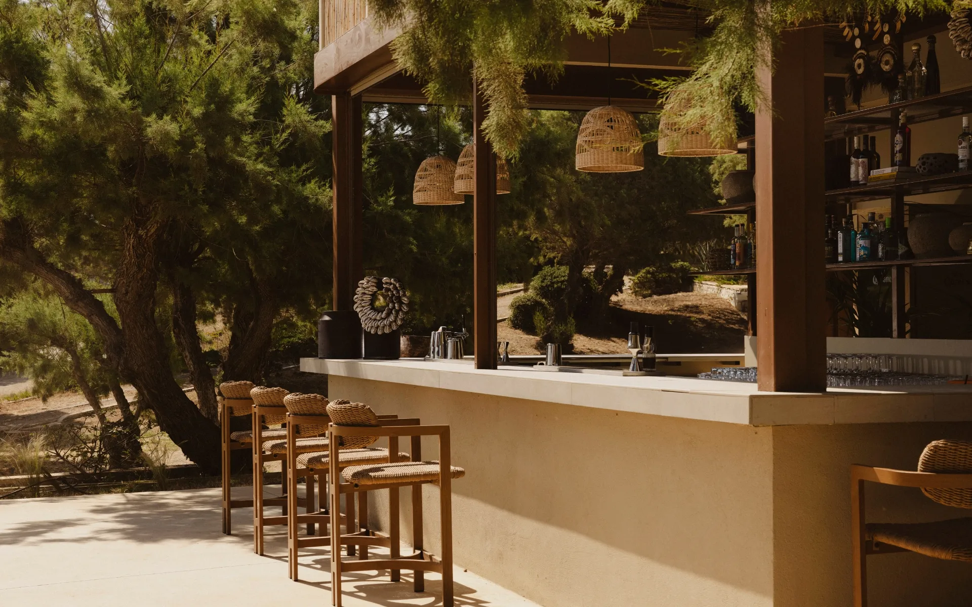 Zamana Beach Bar in Chania